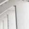 Abstract view of modern concrete pillars showcasing minimalist architectural design.
