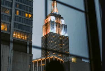 Empire State Building Through The Window