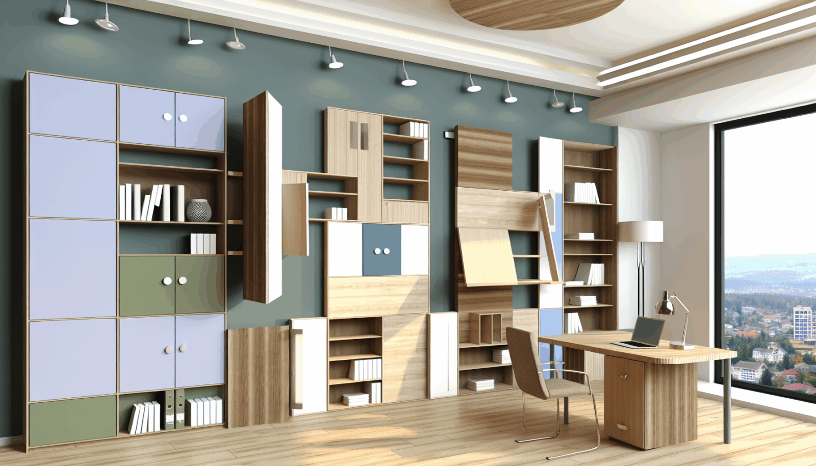 12 Wall‑Mounted Desks That Free Up Floor Space