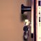 Detailed view of a door lock and keys emphasizing security and access.