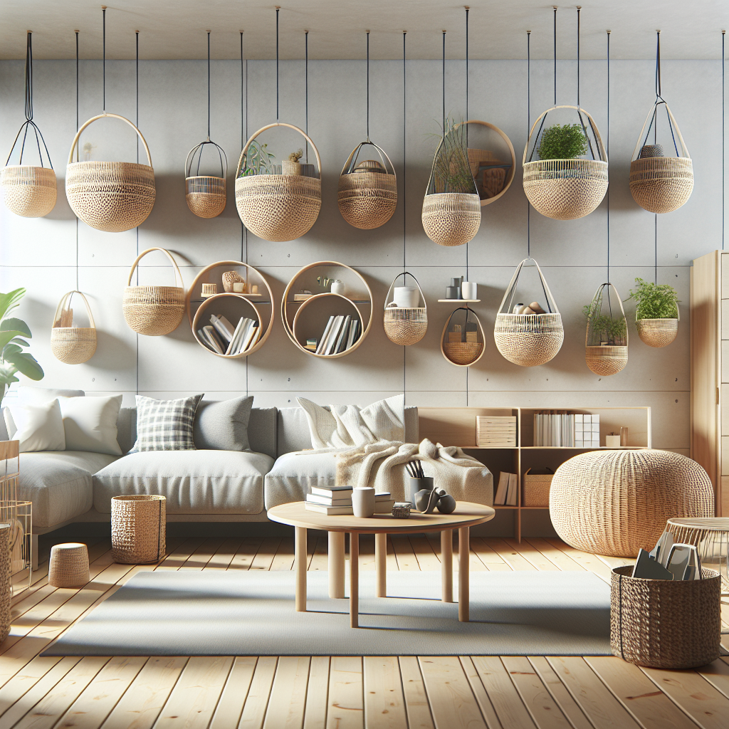 8 Hanging Storage Baskets That Free Up Floor Space