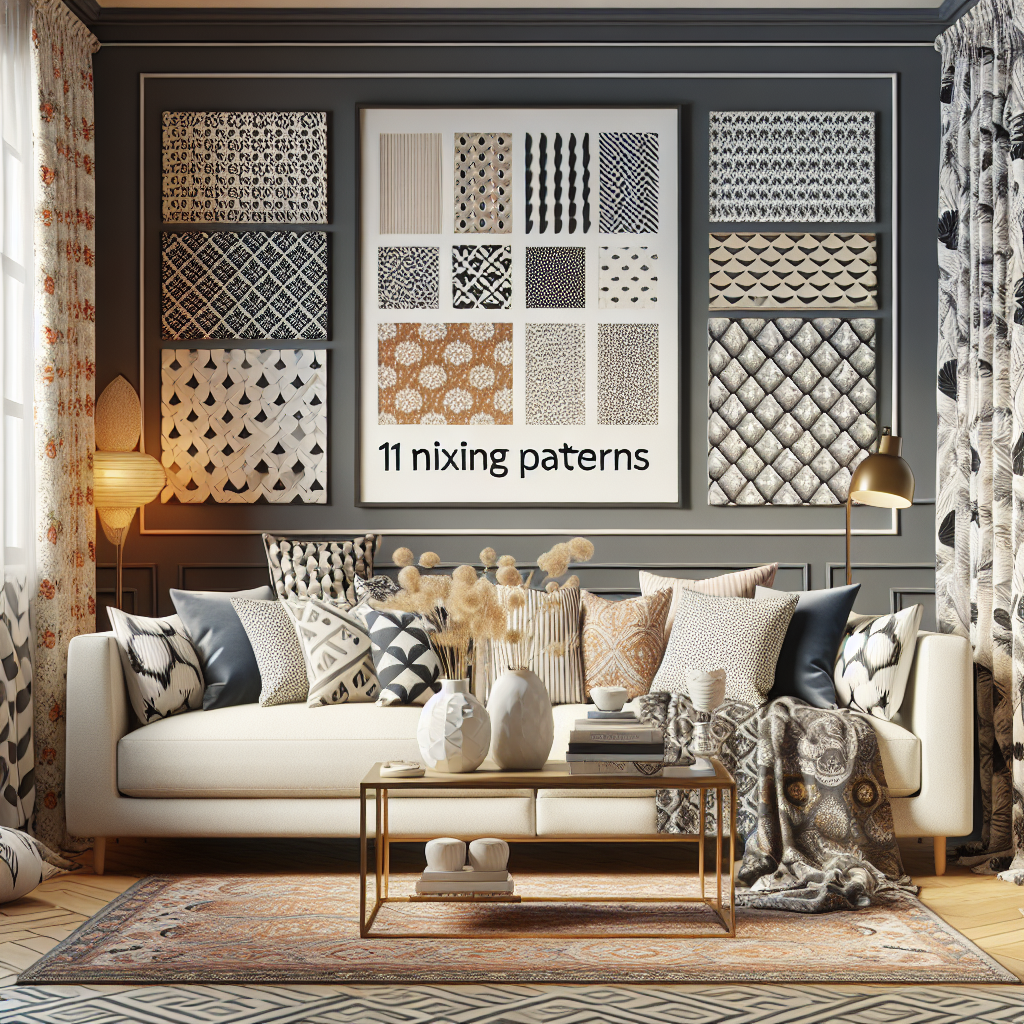 Mix Patterns Activity 11 Tips for Mixing Patterns in a Small Space