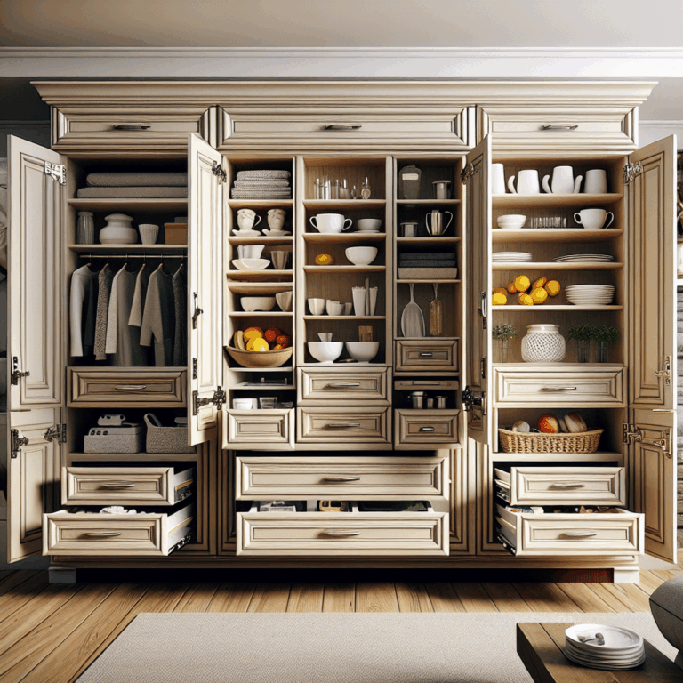 8 Hidden Storage Solutions Behind Cabinet Doors