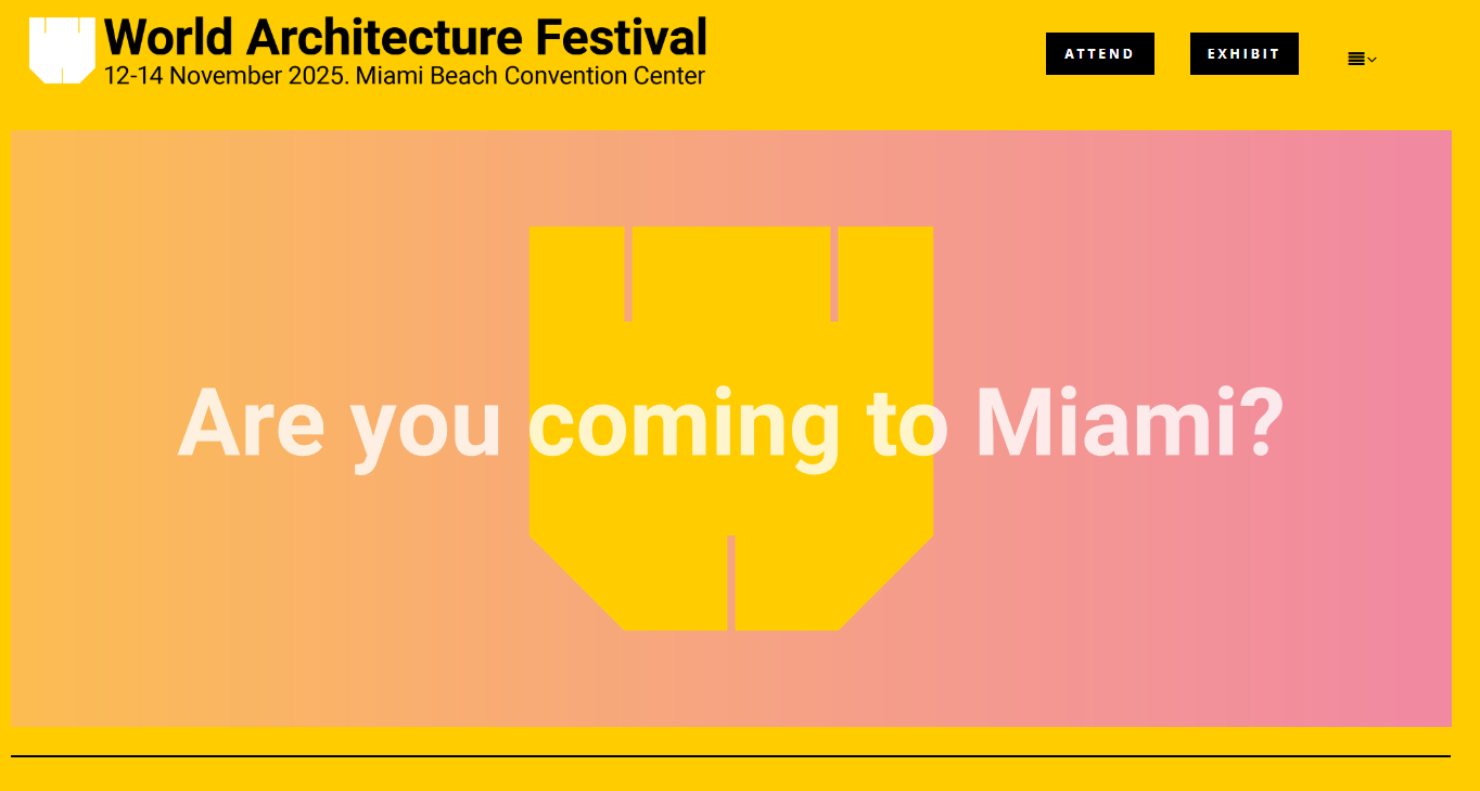 World Architecture Festival (WAF)