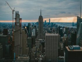 Free stock photo of 20th century architecture, 30 rock, classic urban