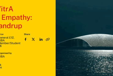 RIBA + VitrA Building Empathy Dorte Mandrup