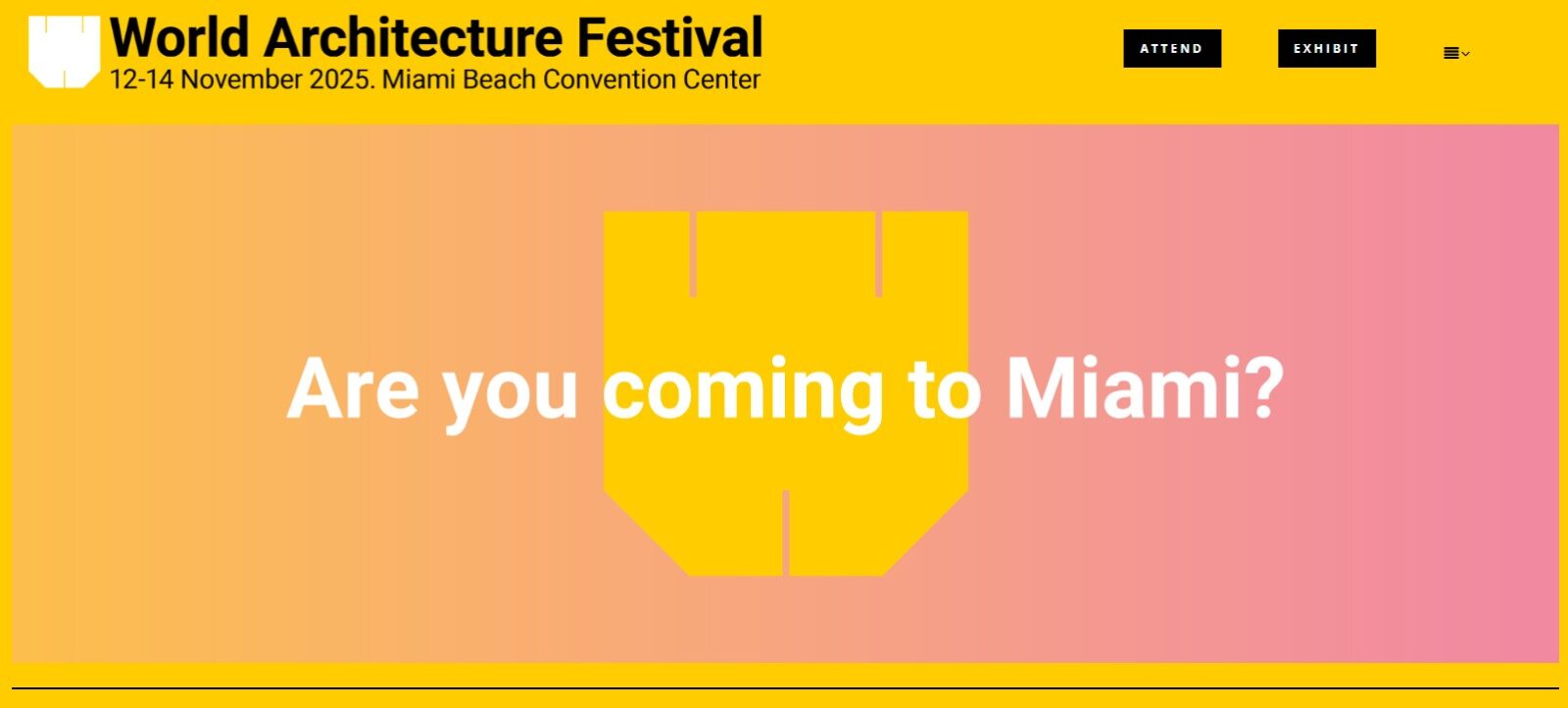 World Architecture Festival 2025