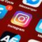 Vibrant close-up of popular social media app icons on a smartphone screen.