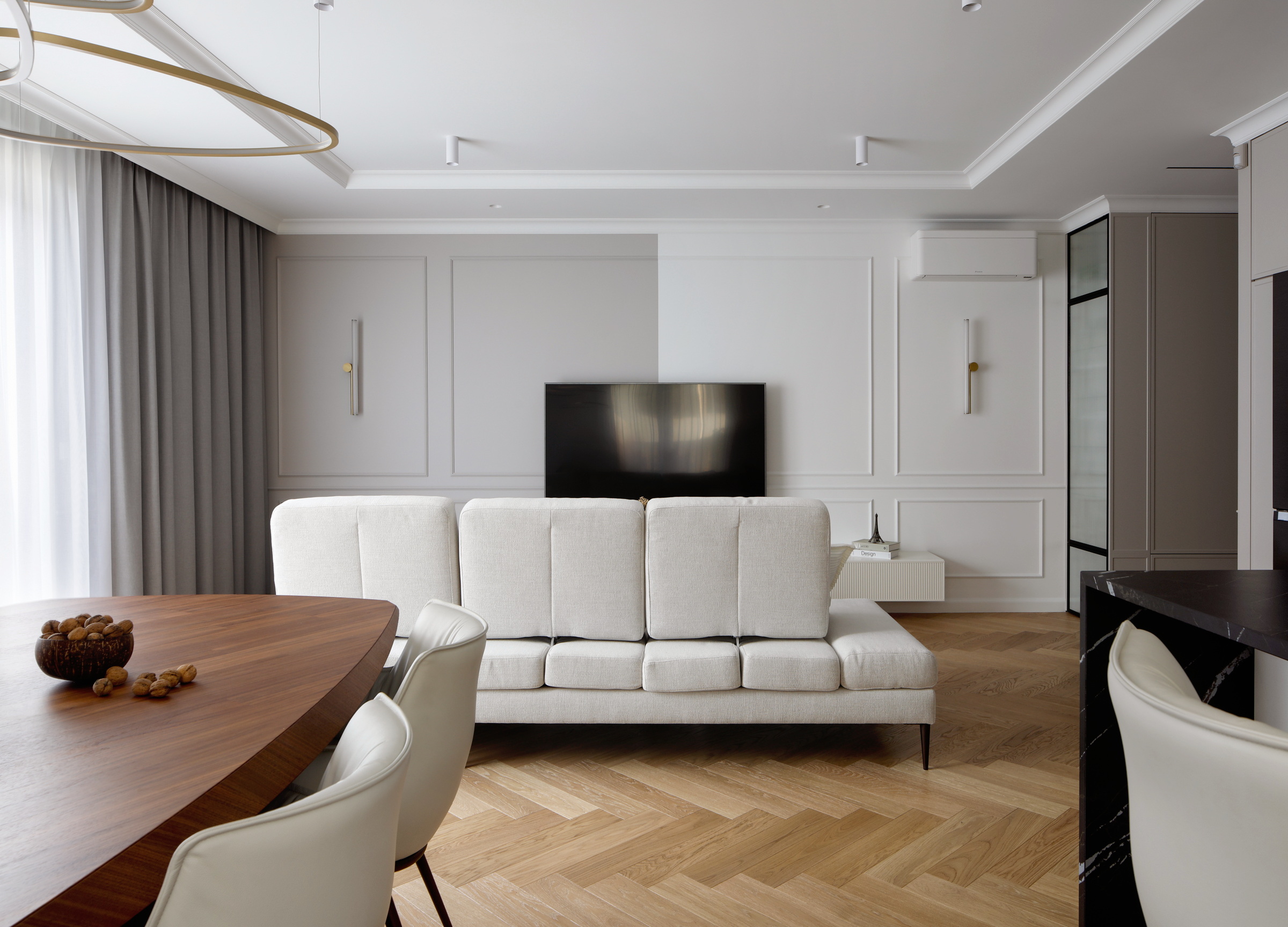 Spokój W Odcieniach Beżu – Modern Classic W Krakowskim Apartamencie 07