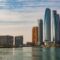 Breathtaking view of Abu Dhabi skyline showcasing modern architecture and iconic landmarks.