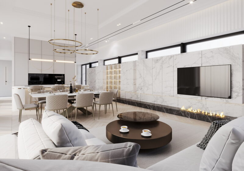 Nowoczesna Elegancja – Wnętrze Domu W Jaworznie 6