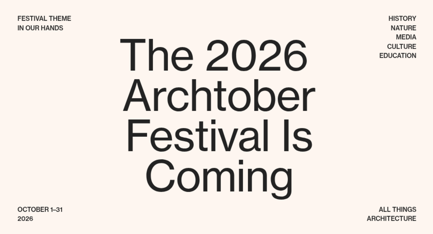 Archtober 2026