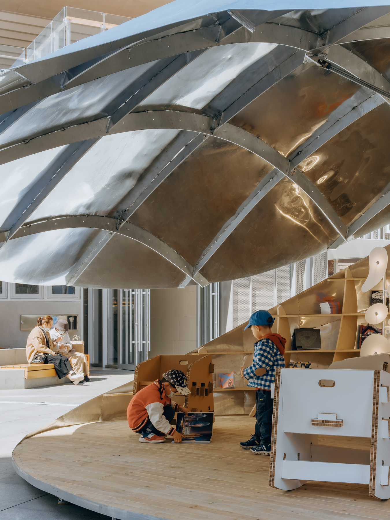Shell Book Pavilion By Luo Studio 7