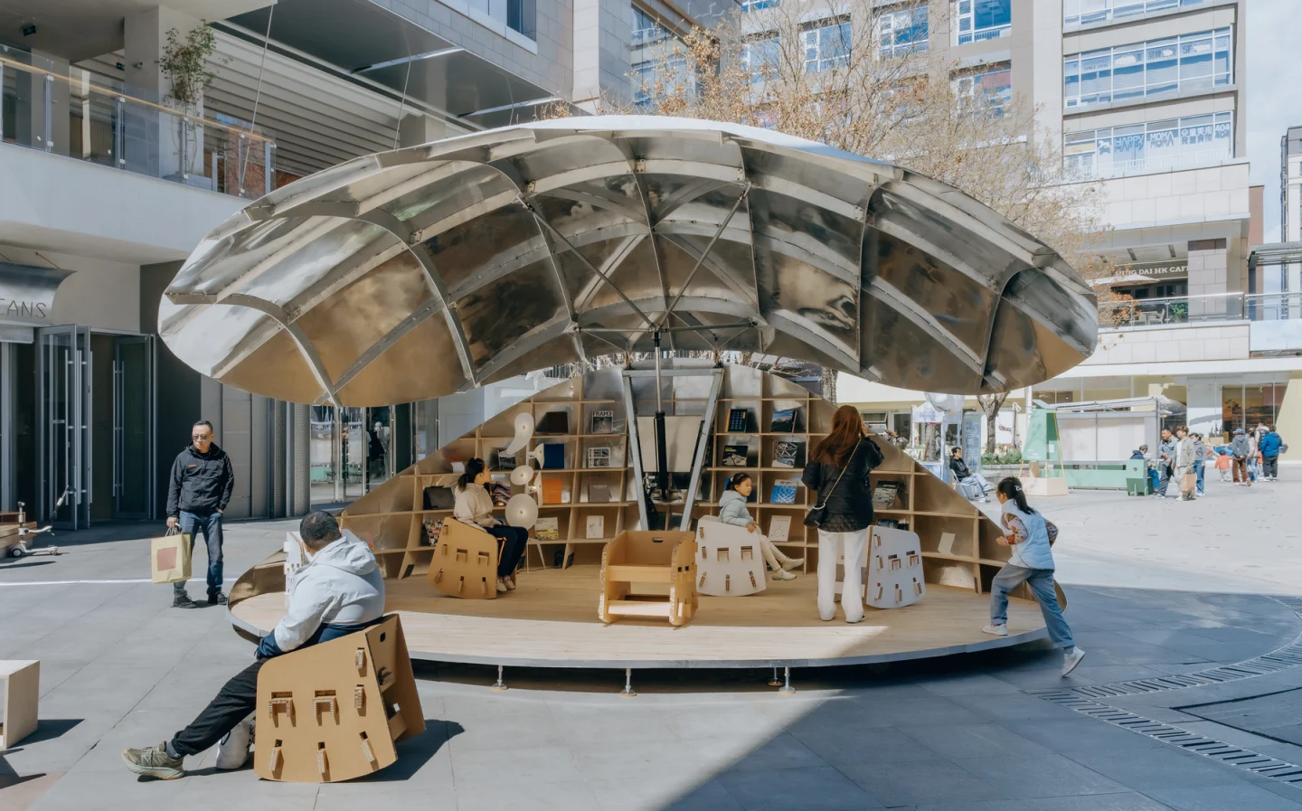 Shell Book Pavilion By Luo Studio 9