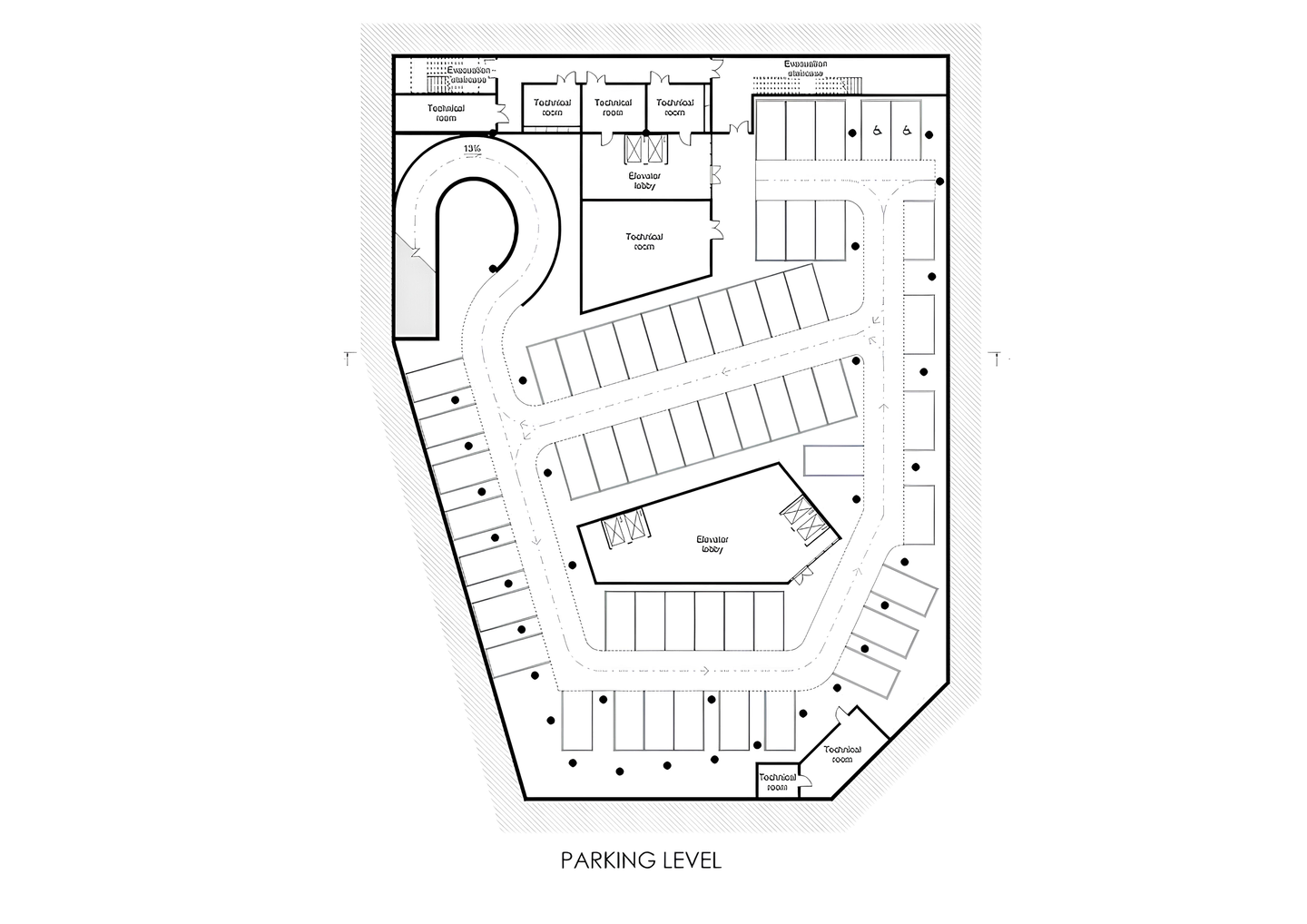 Office Building 3 By Snob Architects Drawing