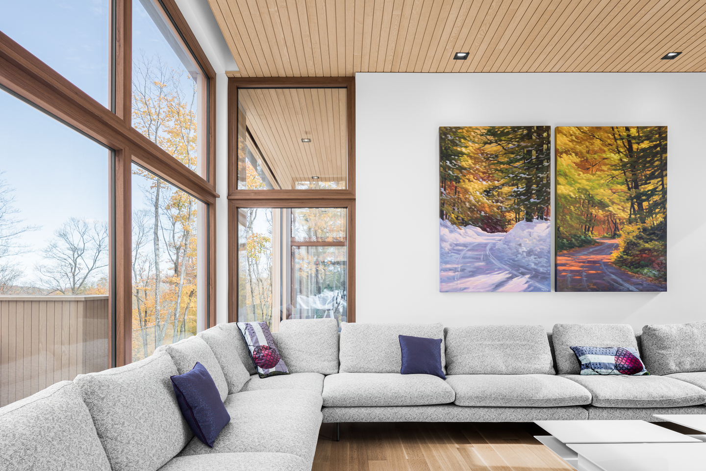 The Hauts Bois House By Thellend Fortin Architectes 17