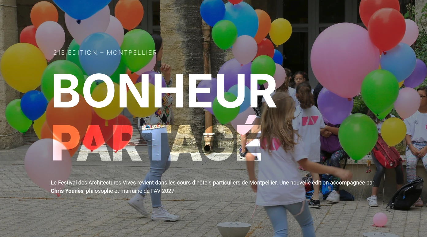 Festival Des Architectures Vives 2027
